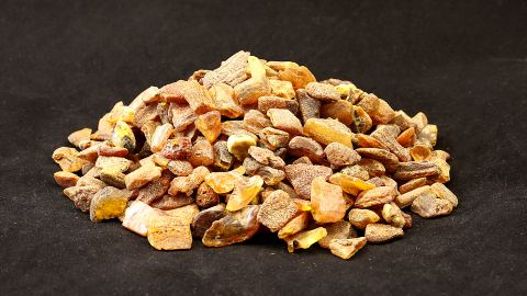 Baltischer Rohbernstein unbehandelt, Fraktion 0,5 - 1,0 Gramm