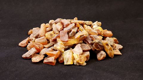 Baltischer Rohbernstein unbehandelt, Fraktion 1,0 - 2,0 Gramm