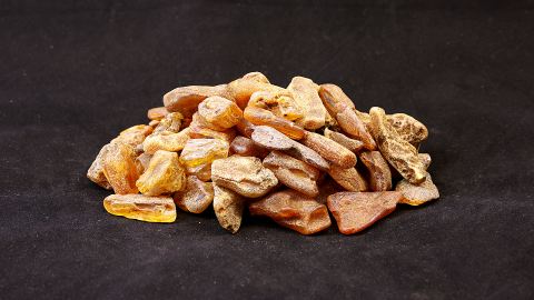 Baltischer Rohbernstein unbehandelt, Fraktion 2,0 - 5,0 Gramm