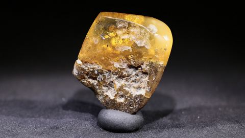 Naturbernstein geschliffen und poliert