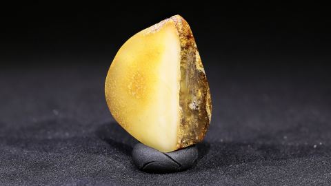 Naturbernstein geschliffen und poliert