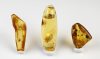Inklusen Set bestehend aus drei Baltischen Bernsteinen