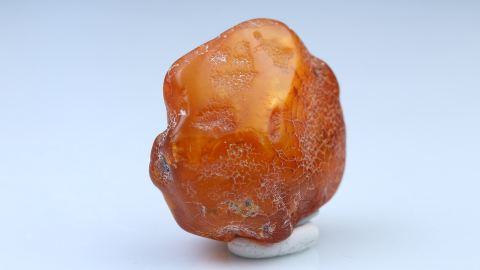 Succinit mit Perlmutt Effekt