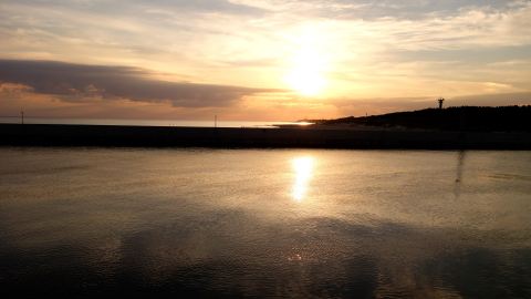Bernstein suchen an der Ostsee, Polen