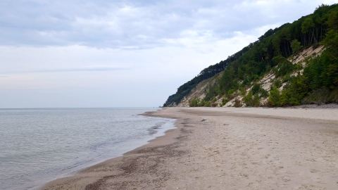 Międzyzdroje an der Ostsee, Polen