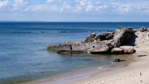 Hel in Polen an der Ostsee