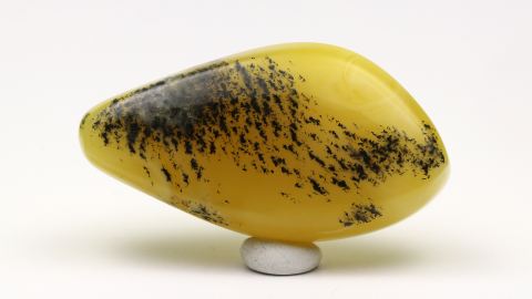 Baltischer Bernstein von Hand poliert