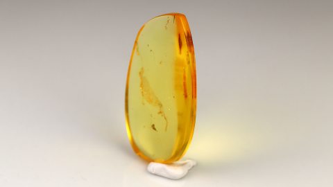 Bernstein geschliffen und poliert