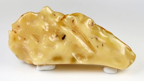 Butterscotch von Hand geschliffen und poliert