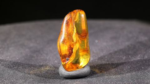 Bernstein geschliffen und poliert