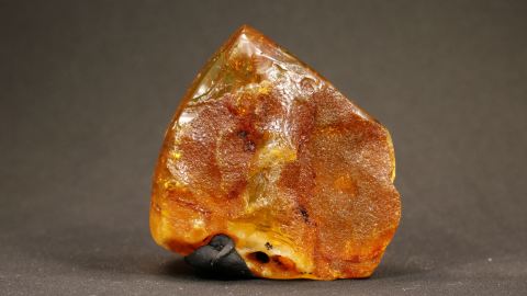 Naturbernstein geschliffen 36 Gramm, honiggelb