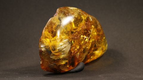 Bernstein, Naturbernstein mit Einschlüssen