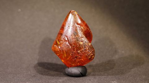Baltischer Bernstein rot