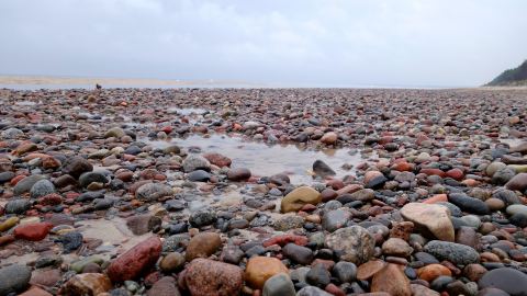 Geschiebe an der Ostsee
