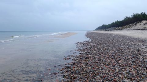 Kaltzeit Geschiebe an der Ostsee