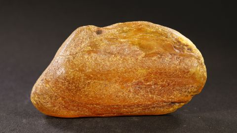 Bernstein Stalaktitentropfen