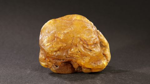 Schlaubenbernstein 25,2 Gramm, Harzkissen 
