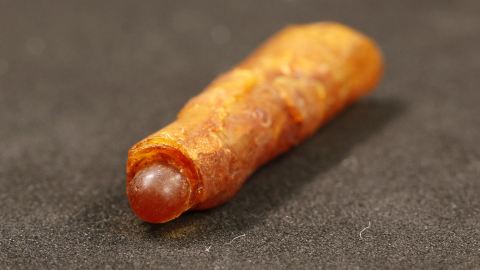 Bernstein Stalaktiten, Bernstein Stalaktitentropfen