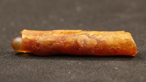 Bernstein Stalaktit, Bernstein Stalaktitentropfen