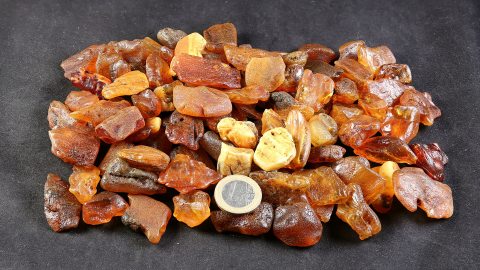 Rohbernstein 2 bis 5 Gramm