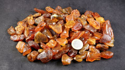 Rohbernstein 2 bis 5 Gramm