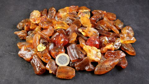 Baltischer Bernstein 2 bis 5 Gramm