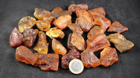 Baltischer Bernstein 5 bis 10 Gramm