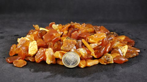 Baltischer Bernstein 1 bis 1,5 Gramm