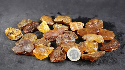 Rohbernstein 5 bis 10 Gramm