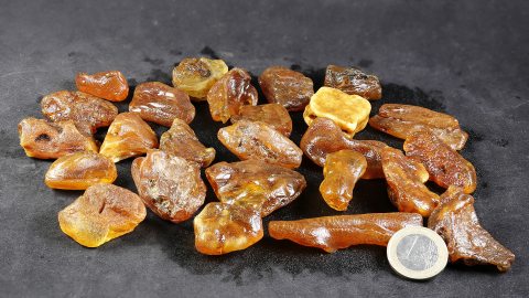 Rohbernstein 5 bis 10 Gramm