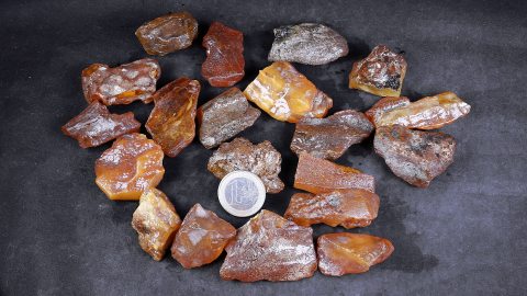 Rohbernstein 5 bis 10 Gramm
