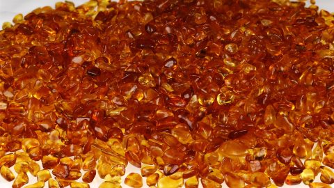 Naturbernstein 6 bis 12 mm (klar), 200 Gramm