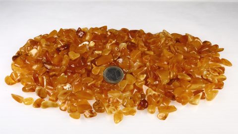 Baltischer Bernstein 10 bis 16 mm (trüb, opak), 200 Gramm