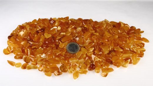 Baltischer Bernstein 10 bis 16 mm (trüb, opak), 200 Gramm